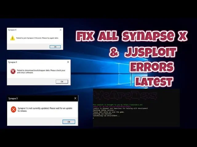 NOT WORKING] How to fix JJSploit not executing. 07/08/2023 