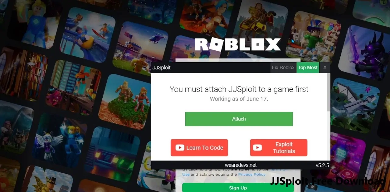 JJSploit 7.3.0 Latest Version Free Download For Roblox 2023